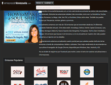 Tablet Screenshot of emisorasdevenezuela.com